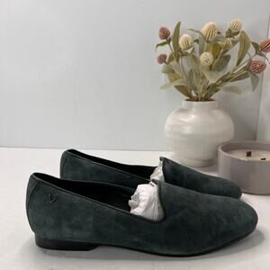 Vionic Willa II Slip-on Suede Slip On Loafer Green Women's 7.5 M Tried On